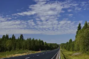 Road near Alvsbyn, Norbotten, Sweden2