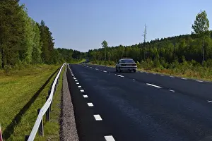 Road near Alvsbyn, Norbotten, Sweden2