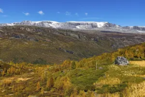 Road to Sognefjell, Innlandet, Norway
