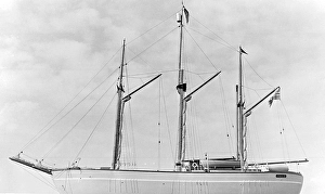 Roald Amundsen. Norwegian polar explorer. 1872-1928. Between 1918 and 1920, Amundsen traveled with the ship Maud from the Atlantic to the Pacific Ocean north of Scandinavia and Russia through the Northeast Passage