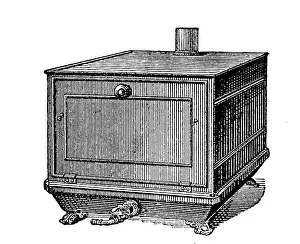 Roasting Bonnet, Baking Bonnet from 1895