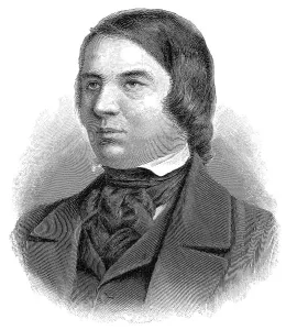 Robert Schumann, 1810 - 1856, a German composer and pianist of the Romantic