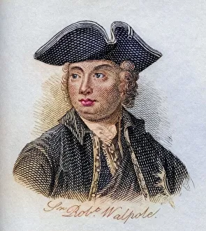 Robert Walpole 1st Earl of Orford 1676-1745 British statesman