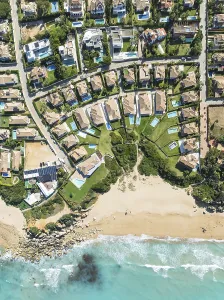 The Roche housing estate at the Mediterranean Sea
