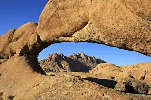 Rock Arch with the Spitzkoppe in the background