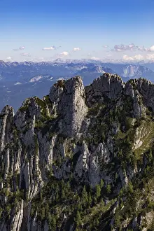 Rock formation on Scharfen, Postalm
