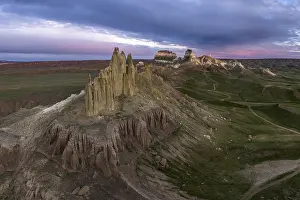 Rock formations in the Airakty Valley of Castles