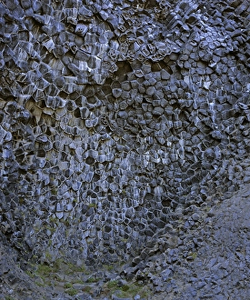 Rock formations (Basalt) called Hljodaklettar