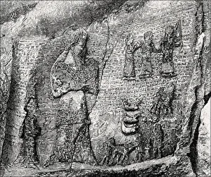 Rock Reliefs in the Elamite Sanctuary of Kul-e Farah or Kul-e Fara