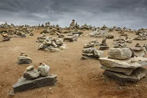 Rock sculptures, Arctic Circle, Northern Norway