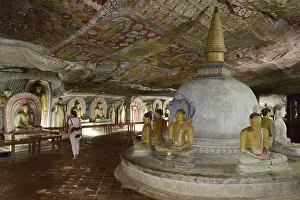Rock temple, Dambulla, Sri Lanka
