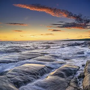 Category Scandinavia Prints: Rocks on the coast, Enet Nature Reserve