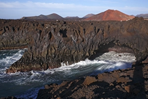 Rocky coastline, Los Hervideros