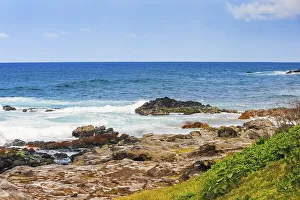 Rocky coastline near Hookipa Beach
