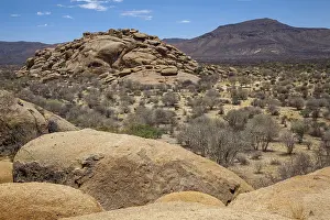 Rocky landscape, Damaraland, Namibia, Africa