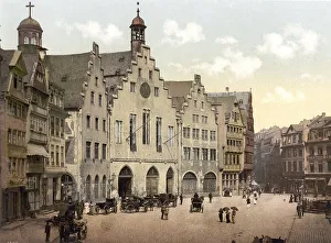The Roemerberg, Roemer, in Frankfurt am Main