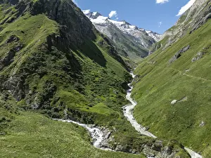 Roetspitze, Umbaltal with river Isel