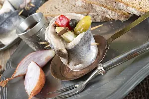 Rollmops - pickled herring fillets