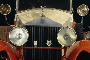 Rolls rolls, antique car, india