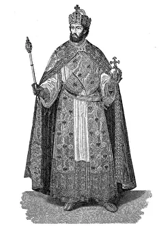 The Roman Emperor of the German Nation in Full Regalia