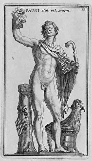 The Roman god Faun, Faunus, a forest spirit