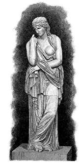 Roman statue of a Germanic woman