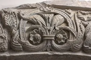 Romanesque portal arch from Brauweiler Abbey near Cologne