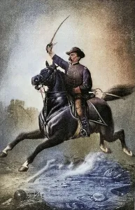 The romanticisation of the American cavalryman in the Civil War