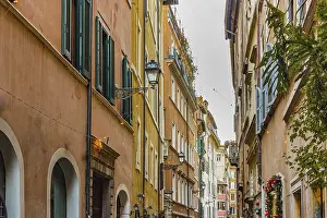 Rome the eternal city, alley and architectural details