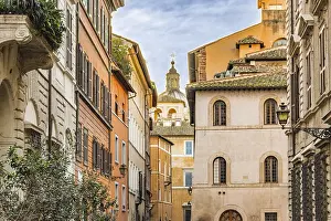 Rome the eternal city, alley and architectural details