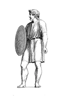 Rome, simple tunic with short sleeves at the time of Emperor Titus
