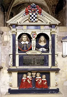 Romsey Abbey, Saint Barbe family tomb