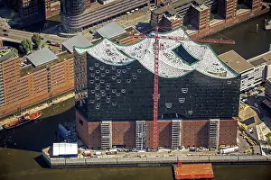 Roof construction of the Elbphilharmony