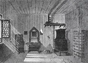 The Room of Martin Luther at Wartburg Castle
