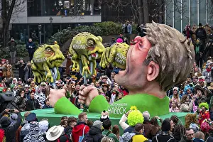 Rose Monday parade in Dusseldorf