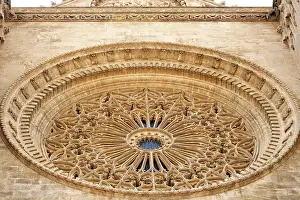 Rose window, La Seu Cathedral, Palma