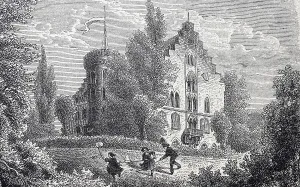 Rosenau Castle is a castle in the middle of a park in Unterwohlsbach