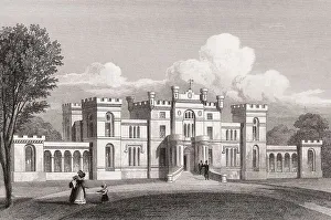 Rossie Castle, Craig, Angus, 19th century