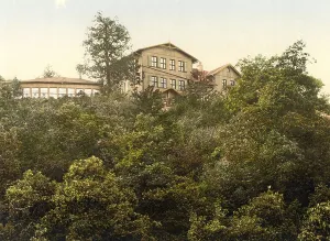 Rosstrappe, Restaurant, Thale, in the Harz Mountains