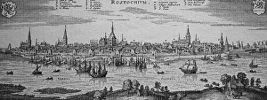 Rostock, Germany, in the 17th century