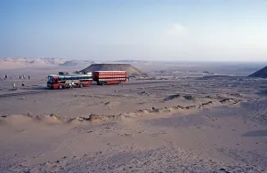 Rotel Tours, coach, break in the desert