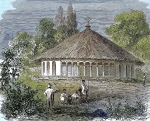 The Round Church in Shelikut in Abyssinia