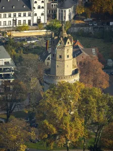Category Cities DE Prints: The Round Tower, landmark of Andernach