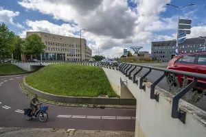 Roundabout in the Dutch city of Houten