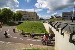 Roundabout in the Dutch city of Houten