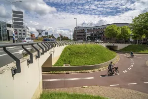 Roundabout in the Dutch city of Houten