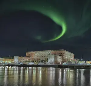 Category Scandinavia Prints: Royal Castle Kungliga Slottet, Night