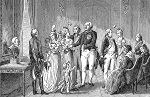 The royal couple Frederick William III