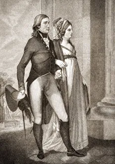 The royal couple Frederick William III