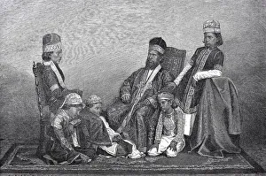 The Royal Family Mirzas of Delhi in 1880